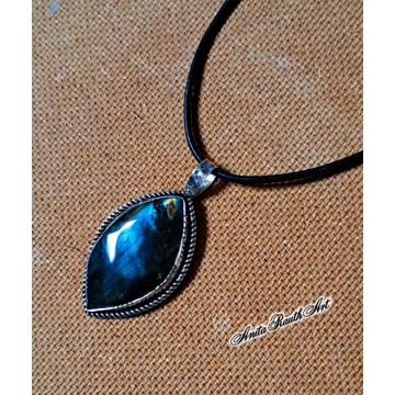 Kék labradorit medál / Blue labradorite pandant
