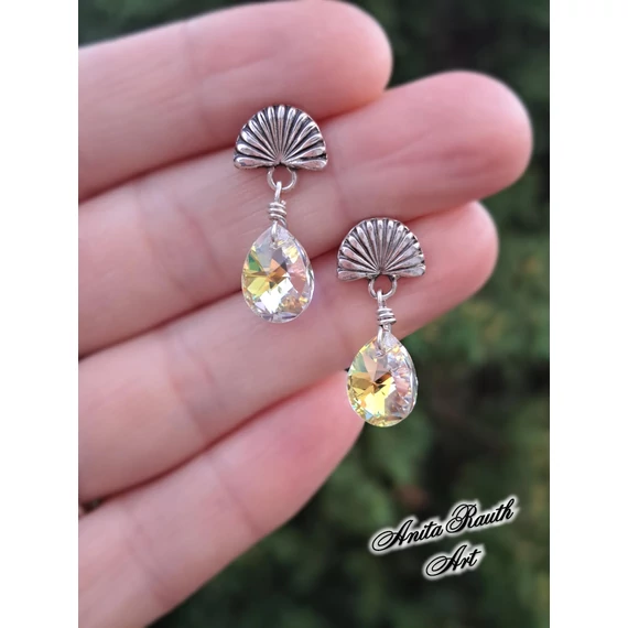 Swarovski csepp fülbevalók / Swarovski teardrop earrings