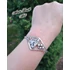 Kép 1/9 - Dalmata jáspis karperec / Dalmatian Jasper cuff