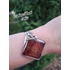 Kép 3/11 - Kígyóbőr achát karperec / Snakeskin agate cuff