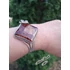 Kép 4/11 - Kígyóbőr achát karperec / Snakeskin agate cuff