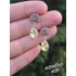 Kép 2/6 - Swarovski csepp fülbevalók / Swarovski teardrop earrings