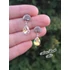 Kép 3/6 - Swarovski csepp fülbevalók / Swarovski teardrop earrings