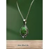 Kép 2/4 - Zöld türkiz medál / Green turquoise pendant