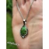 Kép 4/4 - Zöld türkiz medál / Green turquoise pendant