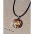 Kép 6/6 - Kerek achátkő medál / Round agate stone pendant