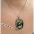 Kép 4/7 - Aranyszínű labradorit medál / Golden labradorite pendant