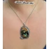 Kép 7/7 - Aranyszínű labradorit medál / Golden labradorite pendant