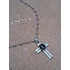Kép 6/13 - Sötét borostyánkő kereszt / Dark amber cross