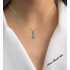 Kép 2/10 - Hold medál holdkővel /  Moon pendant with moonstone