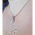 Kép 3/10 - Hold medál holdkővel /  Moon pendant with moonstone