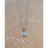 Kép 10/10 - Hold medál holdkővel /  Moon pendant with moonstone