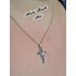 Kép 2/5 - Fonott kereszt merlinit kővel / Braided cross with merlinit