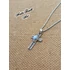 Kép 1/5 - Fonott kereszt merlinit kővel / Braided cross with merlinit