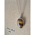 Kép 5/7 - Tigrisszem medál (ovális) / Tigerseye pendant (oval)