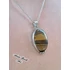 Kép 7/7 - Tigrisszem medál (ovális) / Tigerseye pendant (oval)