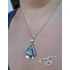 Kép 7/8 - Piterzit háromszög medál / Pietersite triangle pendant