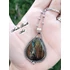 Kép 5/8 - Labradorit medál (csíkos) / Labradorite pendant (striped)