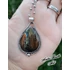 Kép 7/8 - Labradorit medál (csíkos) / Labradorite pendant (striped)