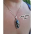 Kép 2/8 - Labradorit medál (ovális) / Labradorite pendant (oval)