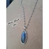 Kép 1/8 - Labradorit medál (ovális) / Labradorite pendant (oval)