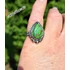 Kép 2/6 - Zöld türkiz gyűrű / Green turquoise ring