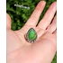 Kép 4/6 - Zöld türkiz gyűrű / Green turquoise ring