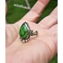Kép 6/6 - Zöld türkiz gyűrű / Green turquoise ring