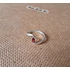 Kép 2/8 - Gránátköves csepp gyűrű / Ring with granate drop
