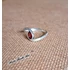 Kép 3/8 - Gránátköves csepp gyűrű / Ring with granate drop