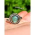 Kép 1/9 - Zöld labratorit gyűrű / Green labradorite ring
