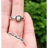 Kép 5/6 - Természetes gyöngy gyűrű csavarral / Natural pearl ring with a twist