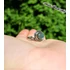 Kép 6/9 - Zöld labratorit gyűrű / Green labradorite ring
